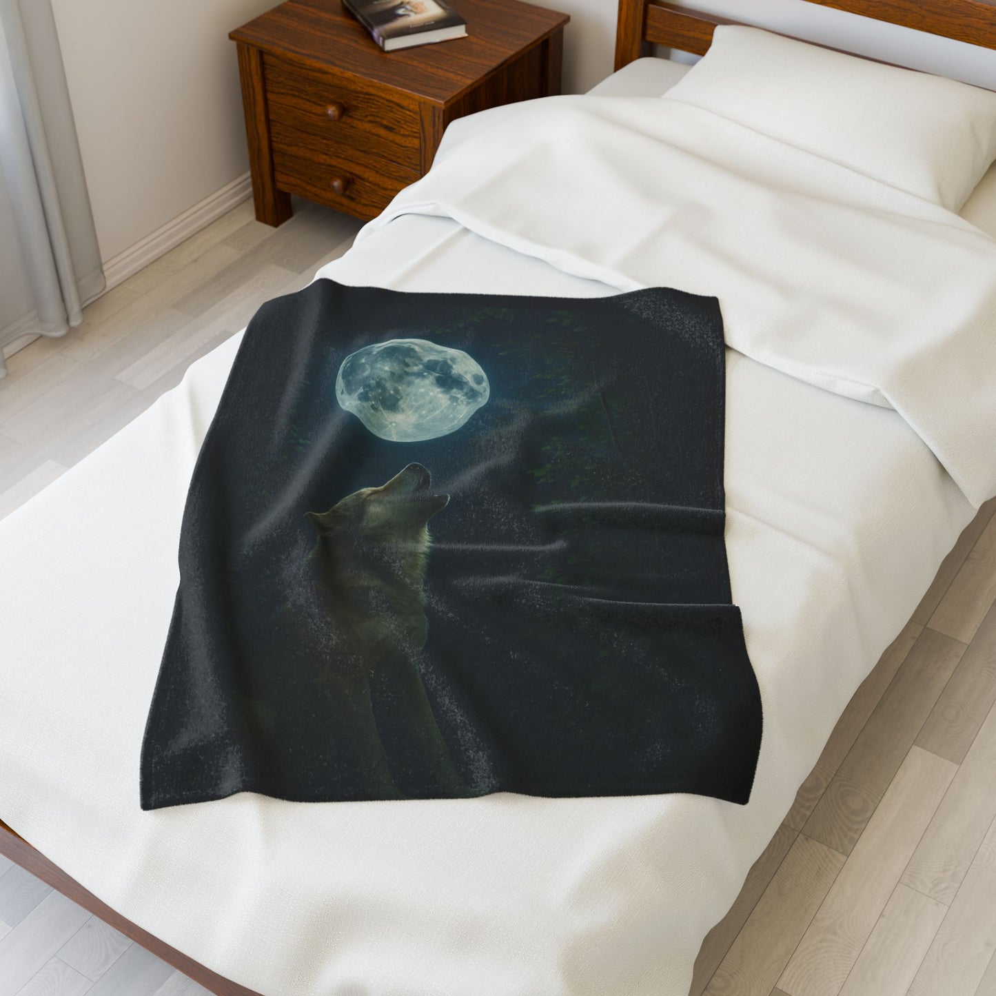 Plush Blanket - YUKI Howling Design