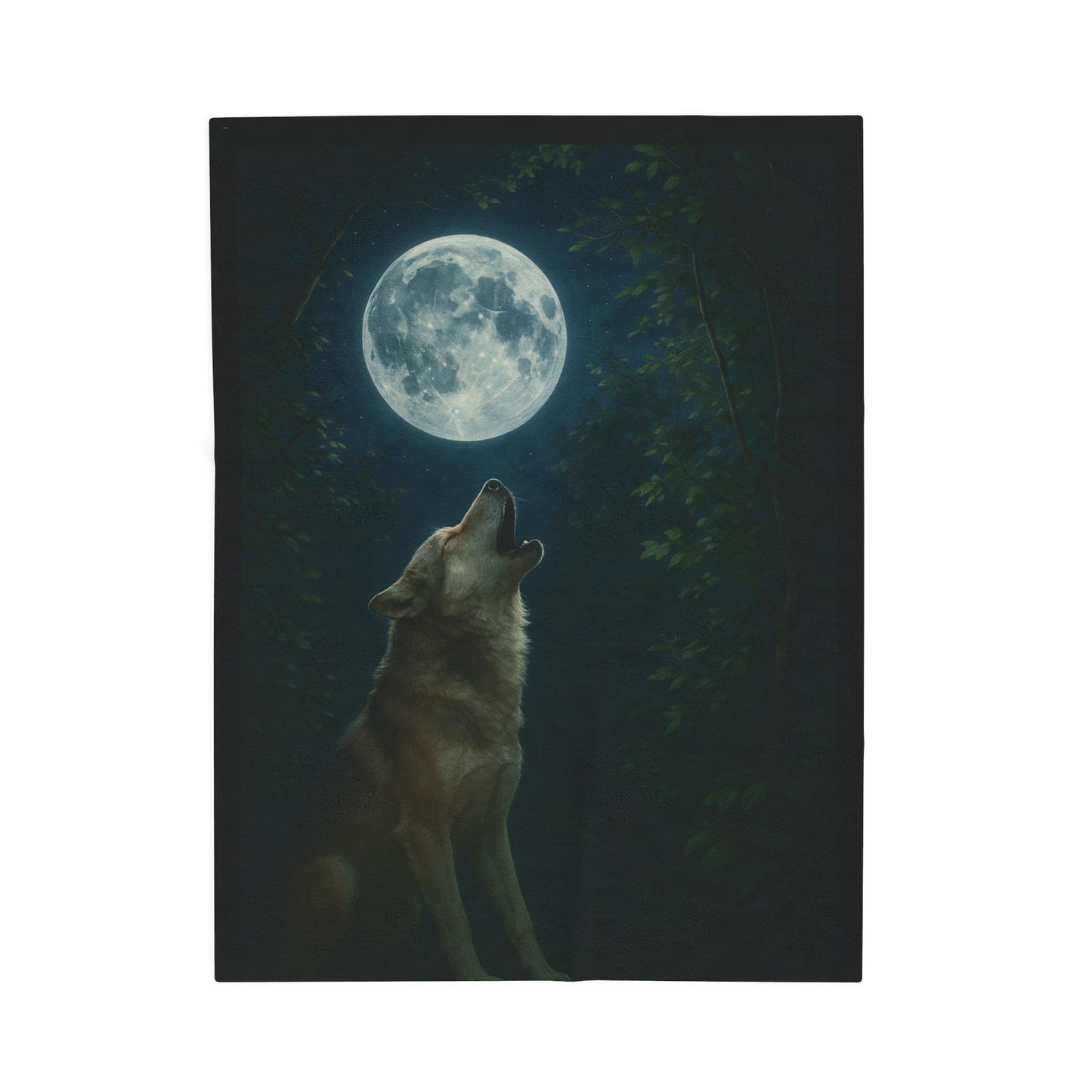 Plush Blanket - YUKI Howling Design