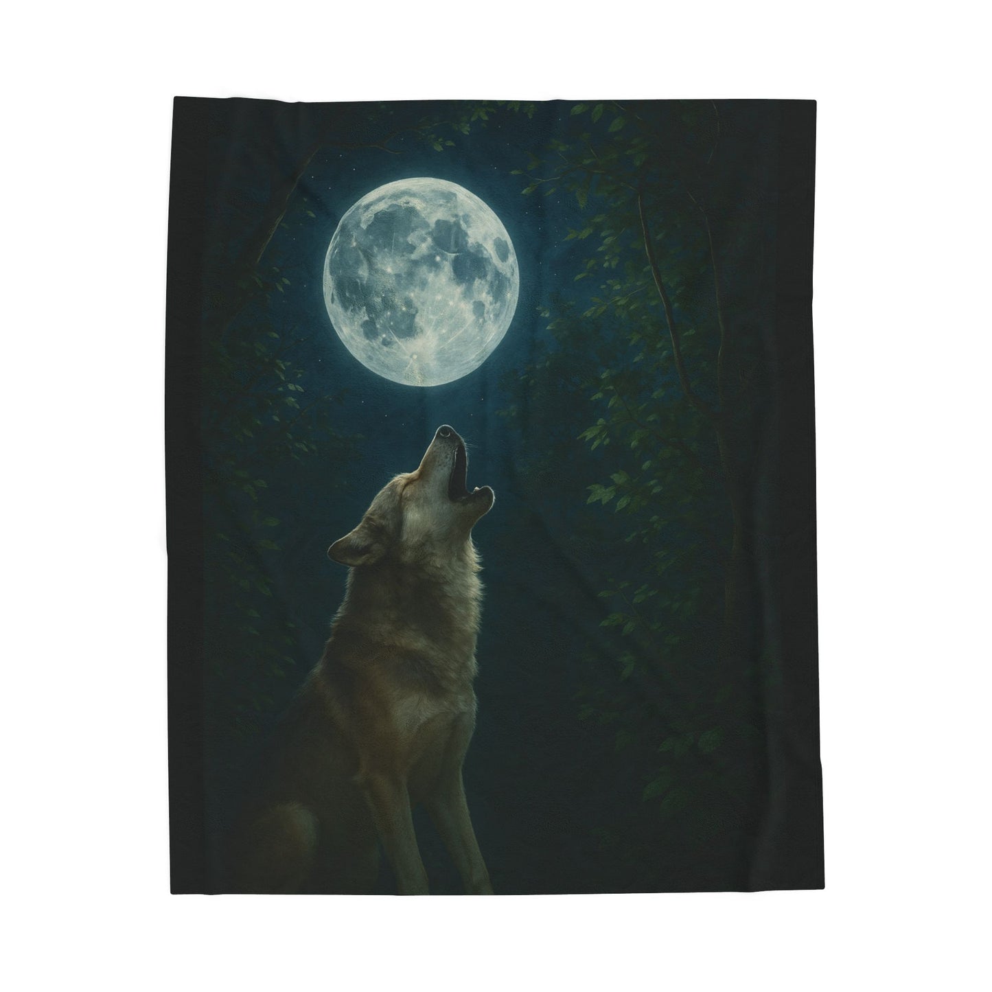 Plush Blanket - YUKI Howling Design