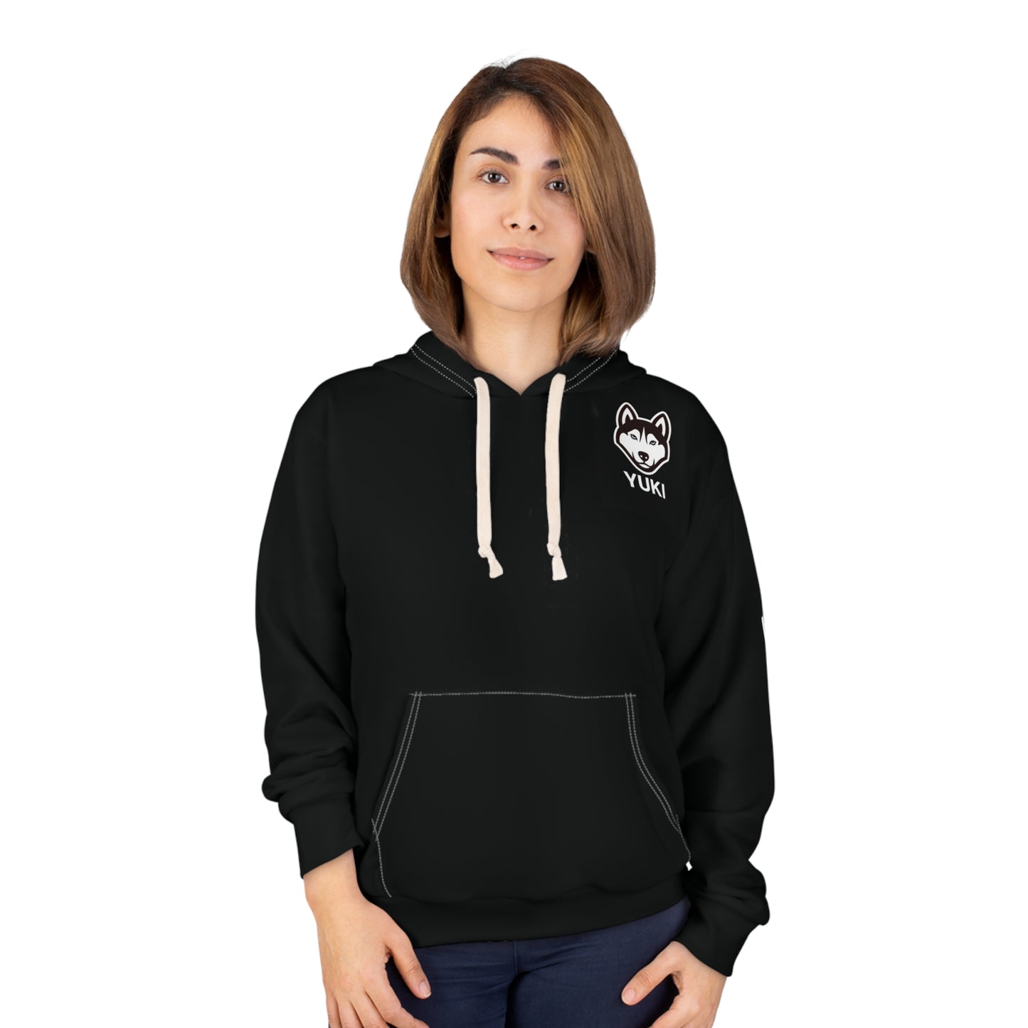 Husky Design Unisex Pullover Hoodie - Cozy Gift for Dog Lovers, Wilderness Apparel, Casual Style, Unique Pet Hoodie