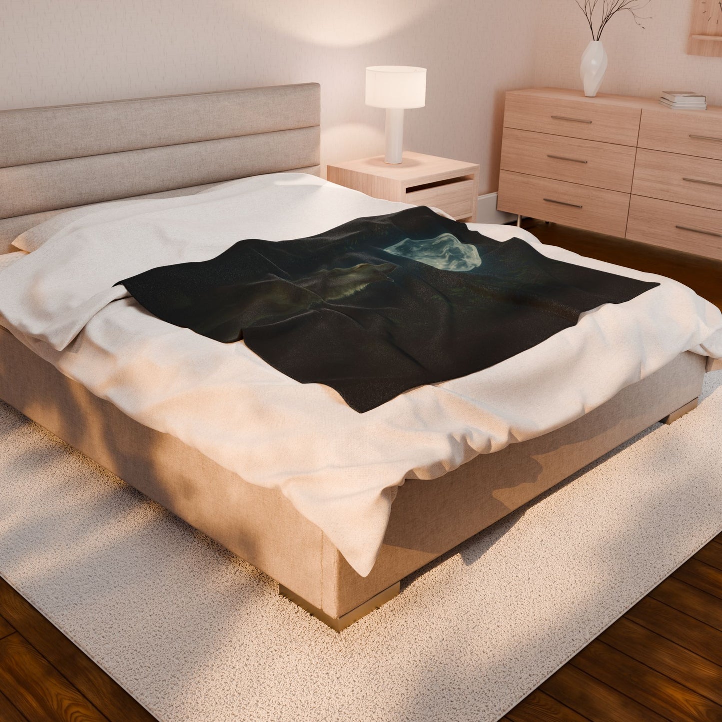 Plush Blanket - YUKI Howling Design