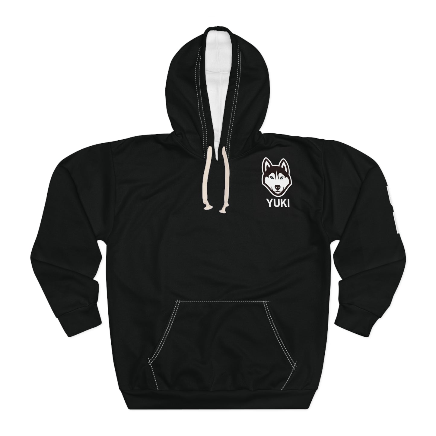 Husky Design Unisex Pullover Hoodie - Cozy Gift for Dog Lovers, Wilderness Apparel, Casual Style, Unique Pet Hoodie