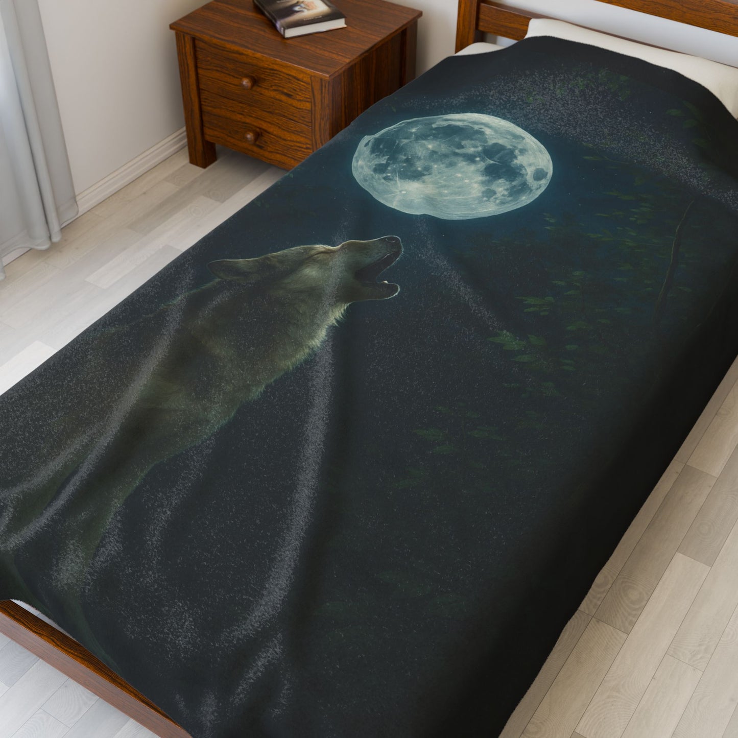 Plush Blanket - YUKI Howling Design
