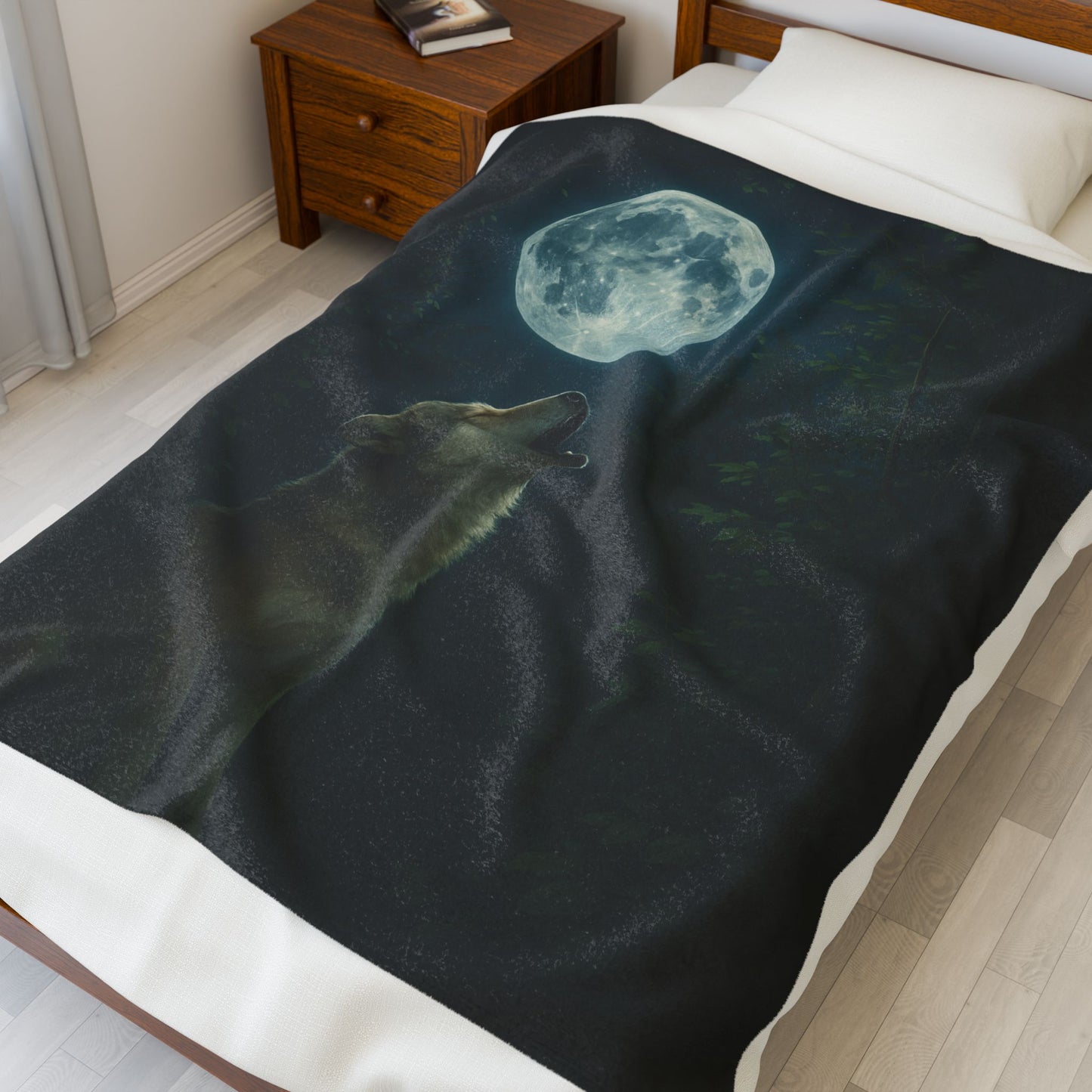 Plush Blanket - YUKI Howling Design