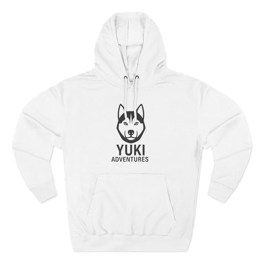 Three-Panel Fleece Hoodie