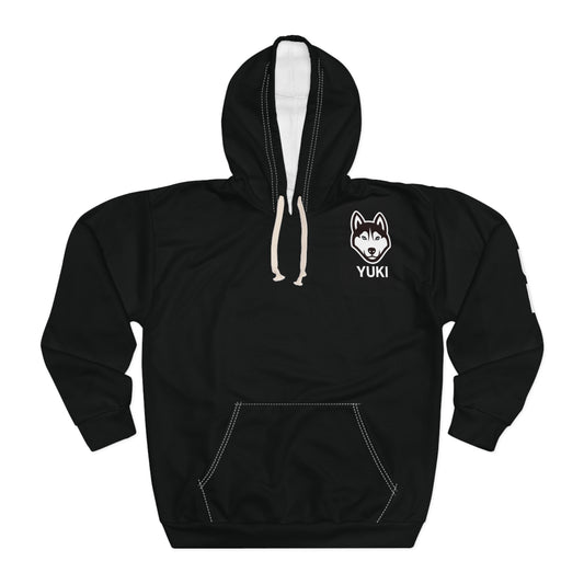 Husky Design Unisex Pullover Hoodie - Cozy Gift for Dog Lovers, Wilderness Apparel, Casual Style, Unique Pet Hoodie